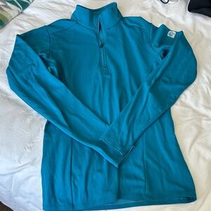Arc'teryx Teal Zip-Up Sweater
